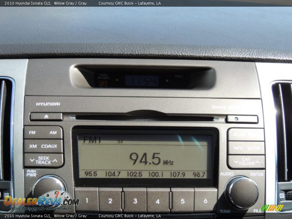 2010 Hyundai Sonata GLS Willow Gray / Gray Photo #18