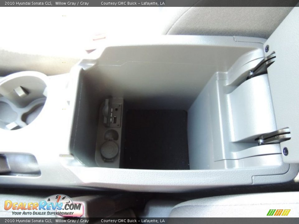 2010 Hyundai Sonata GLS Willow Gray / Gray Photo #23
