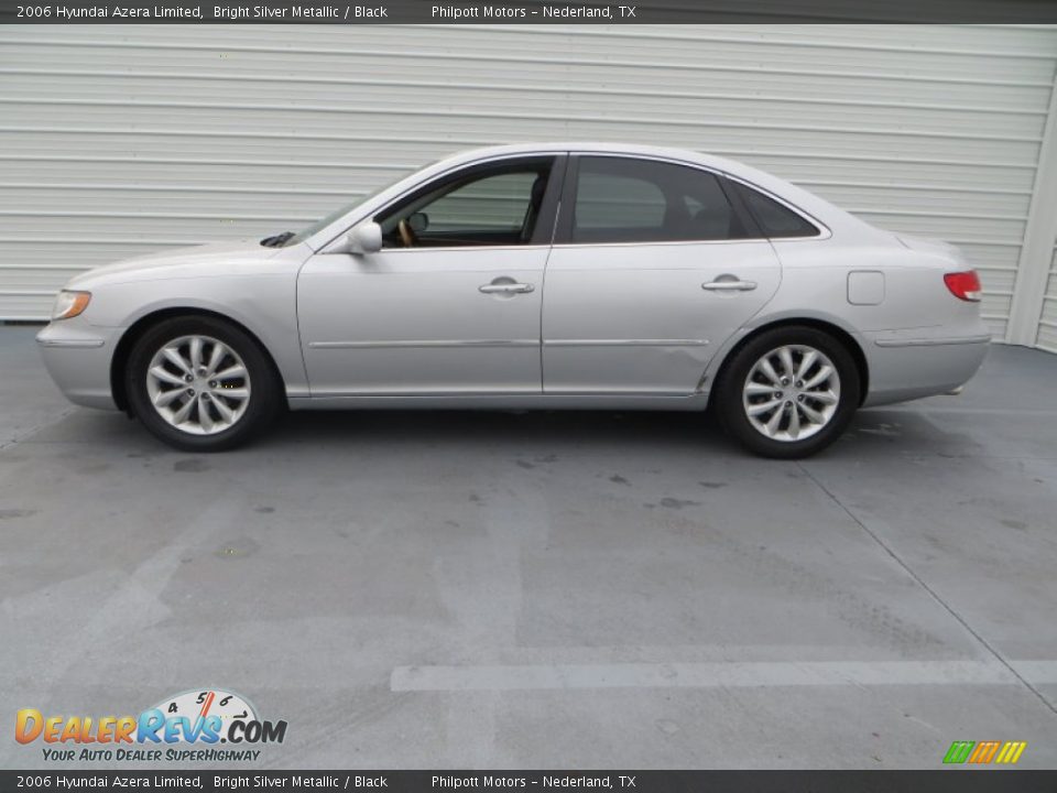 2006 Hyundai Azera Limited Bright Silver Metallic / Black Photo #6