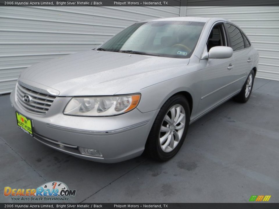 2006 Hyundai Azera Limited Bright Silver Metallic / Black Photo #7