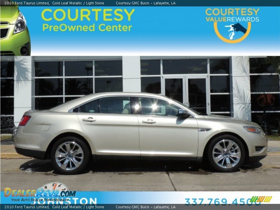 2010 Ford Taurus Limited Gold Leaf Metallic / Light Stone Photo #1