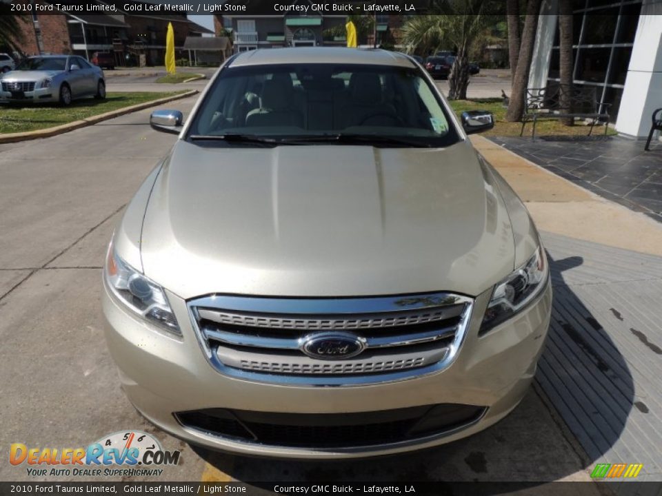 2010 Ford Taurus Limited Gold Leaf Metallic / Light Stone Photo #2