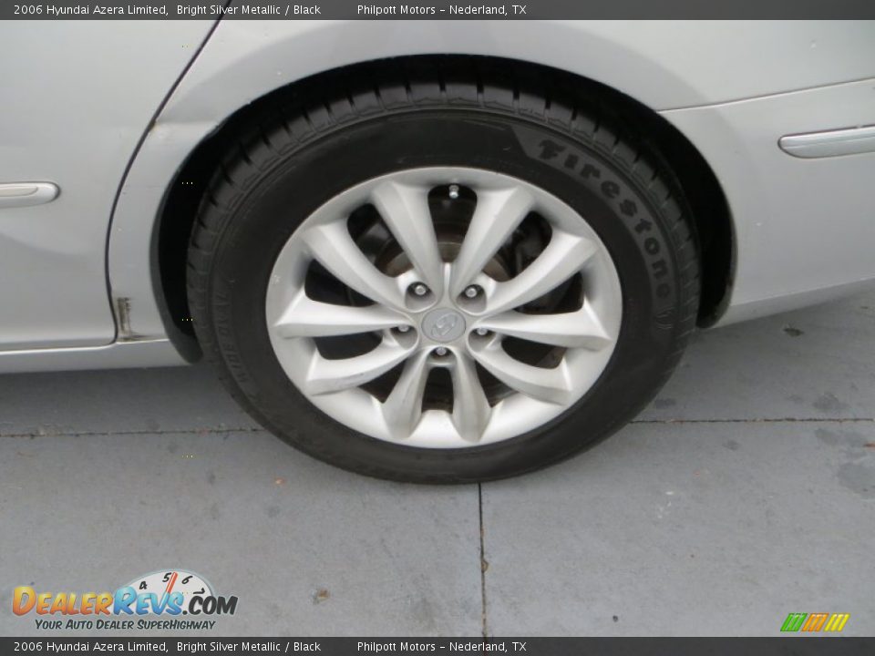 2006 Hyundai Azera Limited Bright Silver Metallic / Black Photo #12