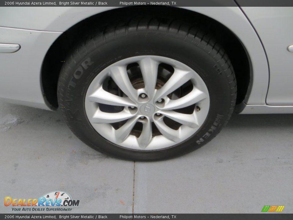 2006 Hyundai Azera Limited Bright Silver Metallic / Black Photo #13