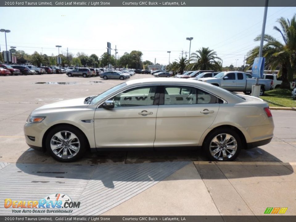 2010 Ford Taurus Limited Gold Leaf Metallic / Light Stone Photo #5