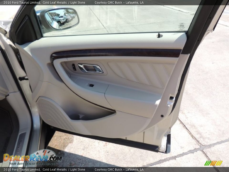 2010 Ford Taurus Limited Gold Leaf Metallic / Light Stone Photo #7