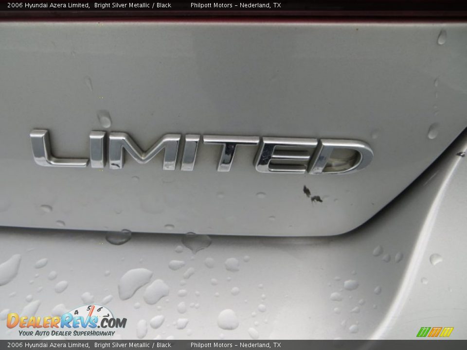 2006 Hyundai Azera Limited Bright Silver Metallic / Black Photo #19