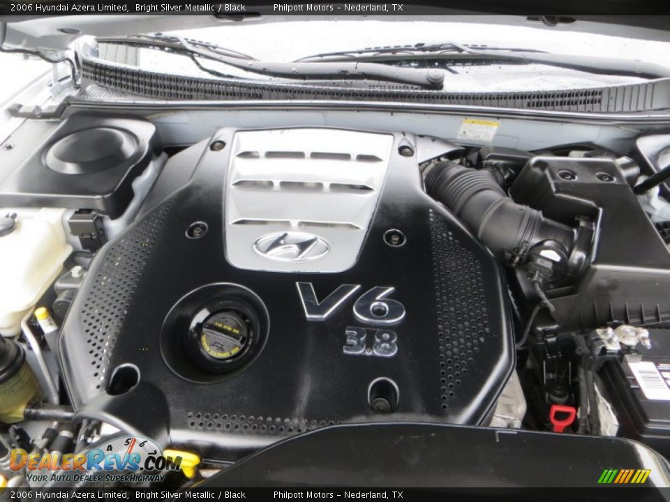 2006 Hyundai Azera Limited Bright Silver Metallic / Black Photo #23