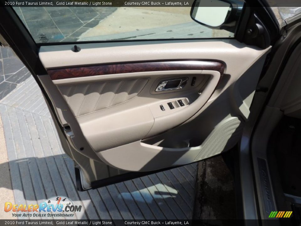 2010 Ford Taurus Limited Gold Leaf Metallic / Light Stone Photo #13
