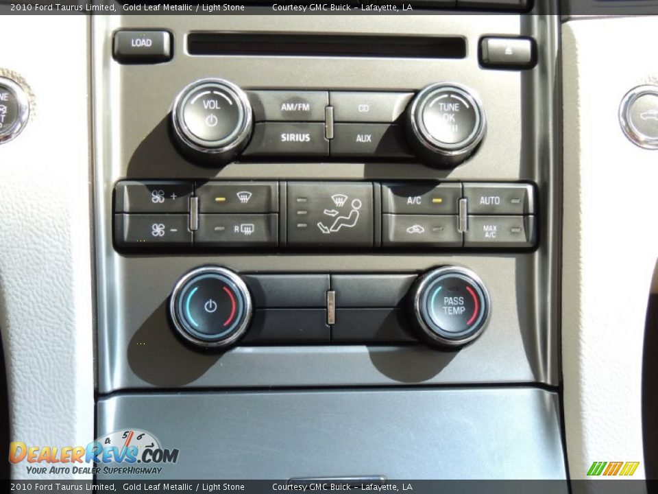 2010 Ford Taurus Limited Gold Leaf Metallic / Light Stone Photo #19
