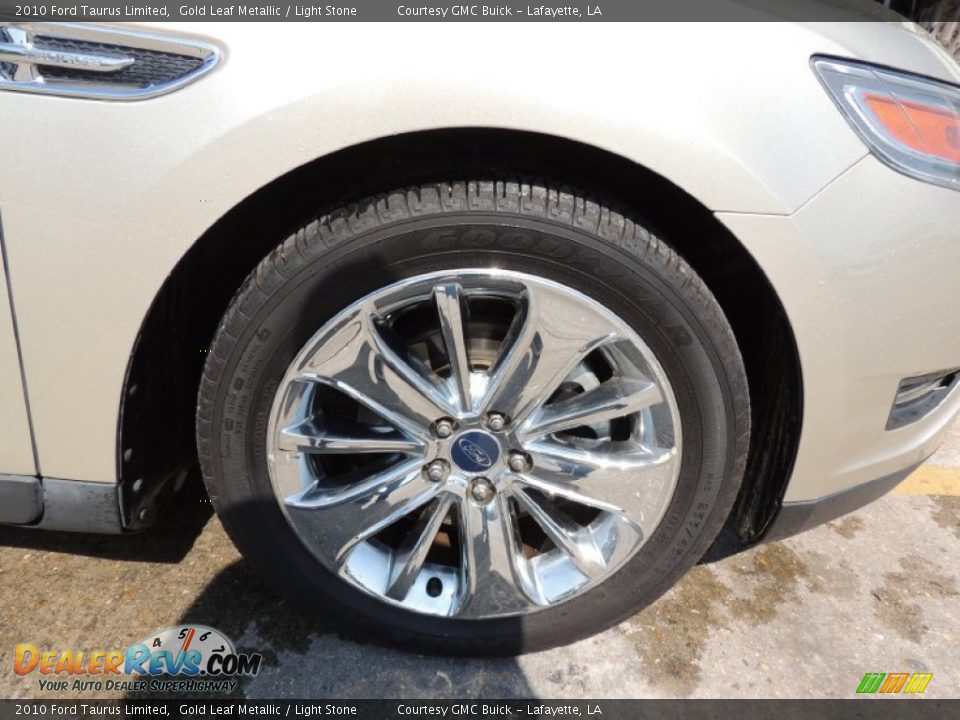 2010 Ford Taurus Limited Gold Leaf Metallic / Light Stone Photo #23
