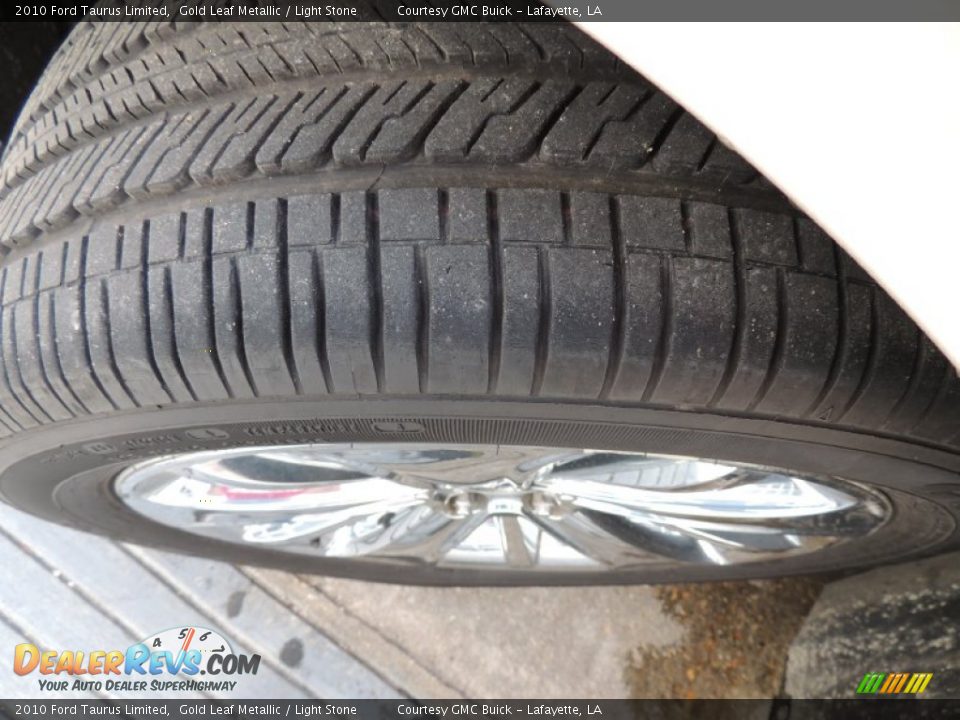 2010 Ford Taurus Limited Gold Leaf Metallic / Light Stone Photo #24