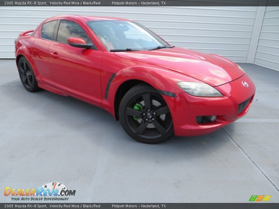 2005 Mazda RX-8 Sport Velocity Red Mica / Black/Red Photo #1