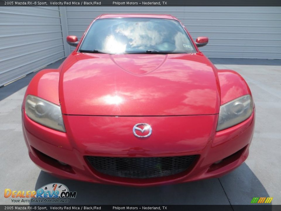 2005 Mazda RX-8 Sport Velocity Red Mica / Black/Red Photo #8
