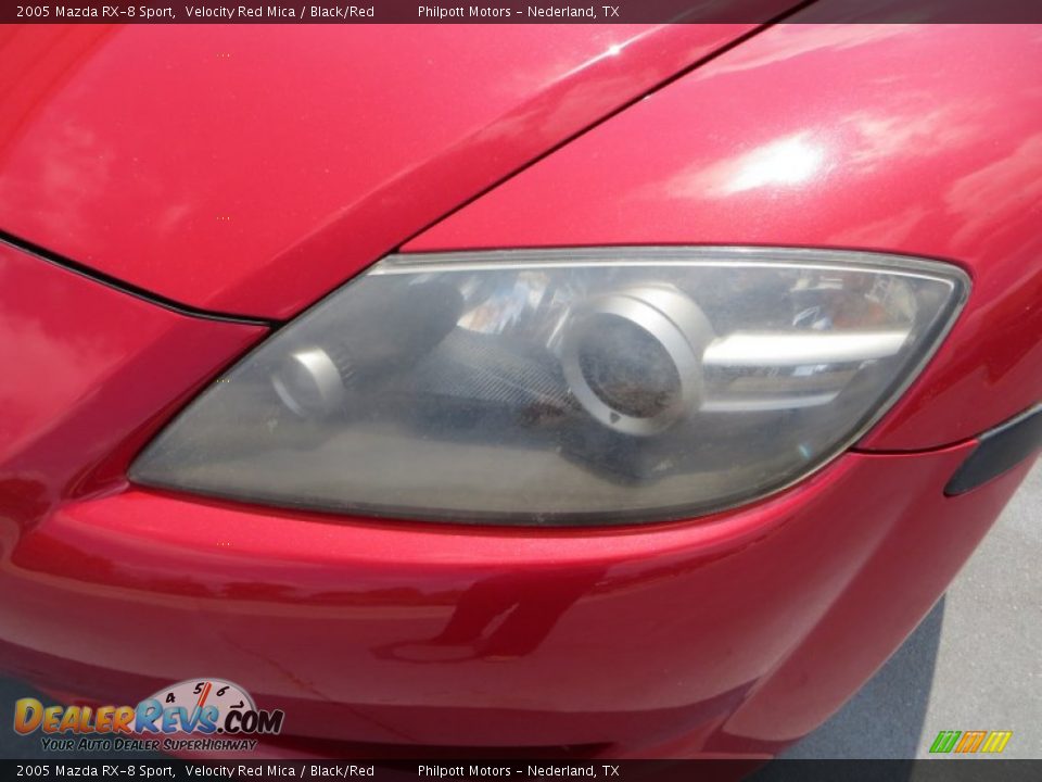 2005 Mazda RX-8 Sport Velocity Red Mica / Black/Red Photo #9