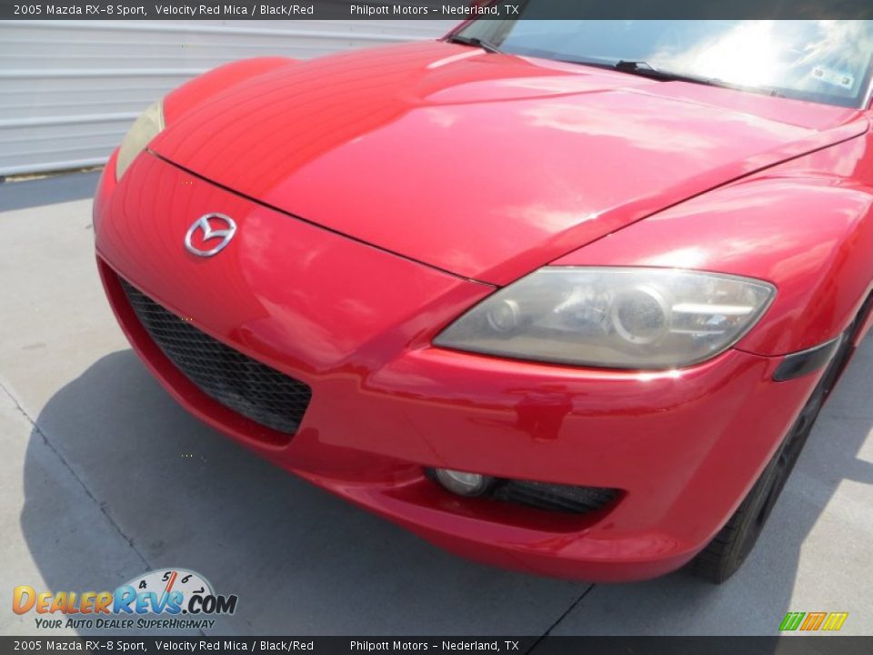 2005 Mazda RX-8 Sport Velocity Red Mica / Black/Red Photo #10