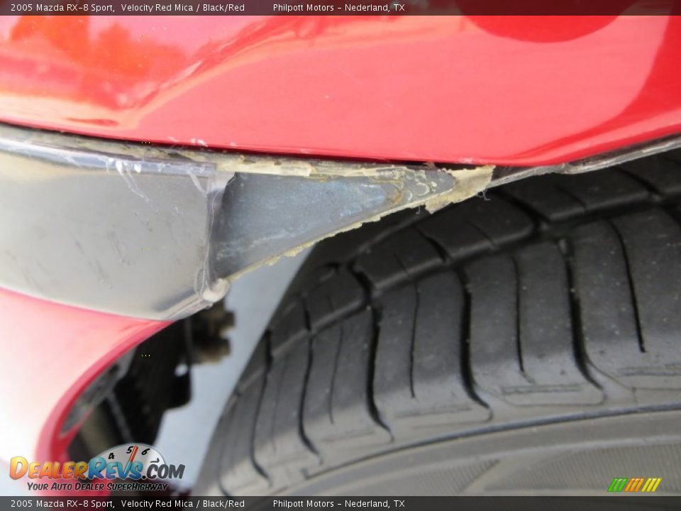 2005 Mazda RX-8 Sport Velocity Red Mica / Black/Red Photo #11
