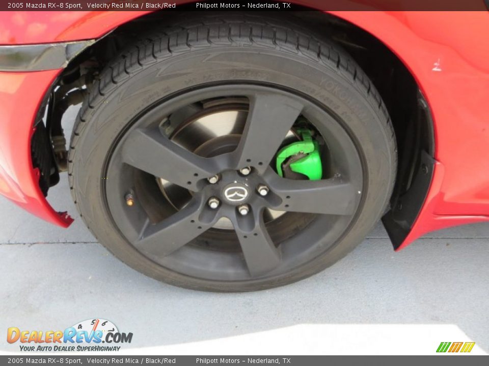 2005 Mazda RX-8 Sport Velocity Red Mica / Black/Red Photo #12