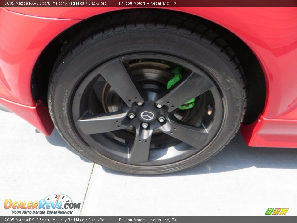 2005 Mazda RX-8 Sport Velocity Red Mica / Black/Red Photo #14