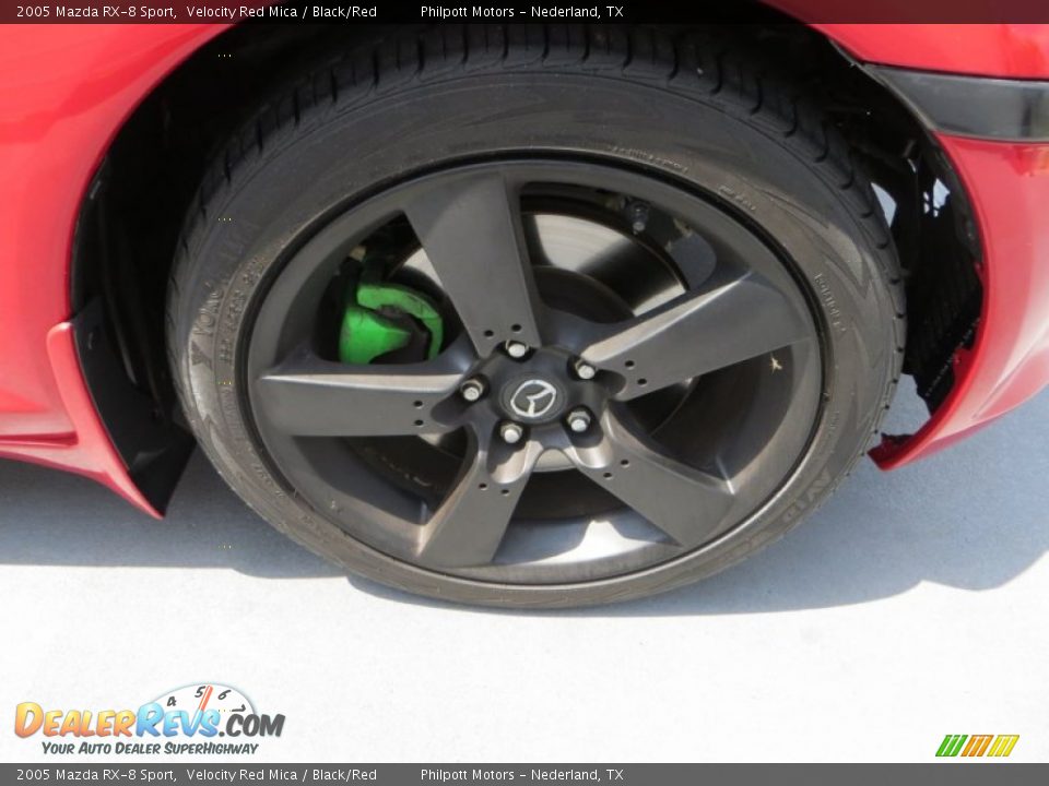 2005 Mazda RX-8 Sport Velocity Red Mica / Black/Red Photo #15