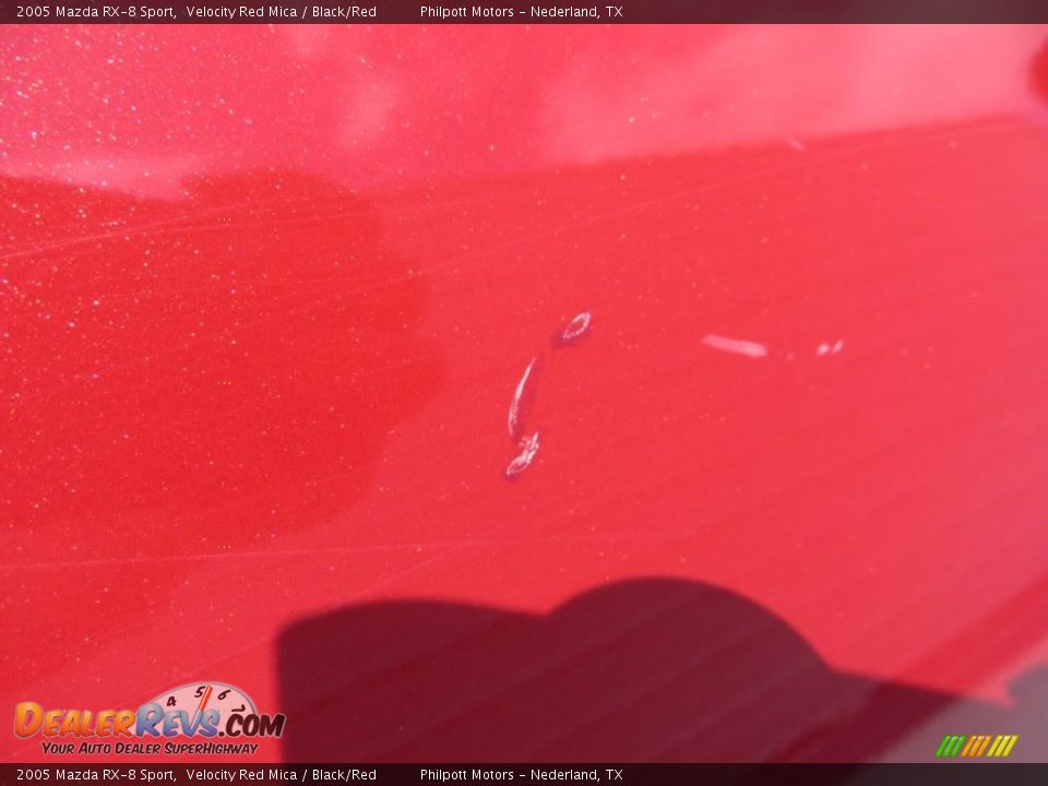 2005 Mazda RX-8 Sport Velocity Red Mica / Black/Red Photo #18