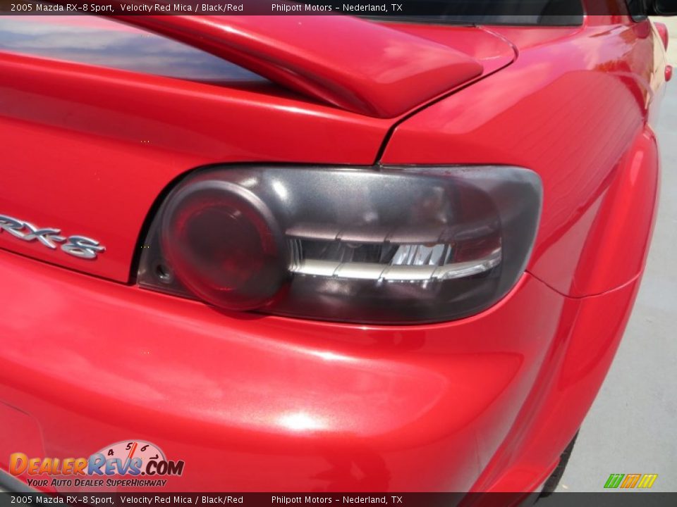 2005 Mazda RX-8 Sport Velocity Red Mica / Black/Red Photo #19
