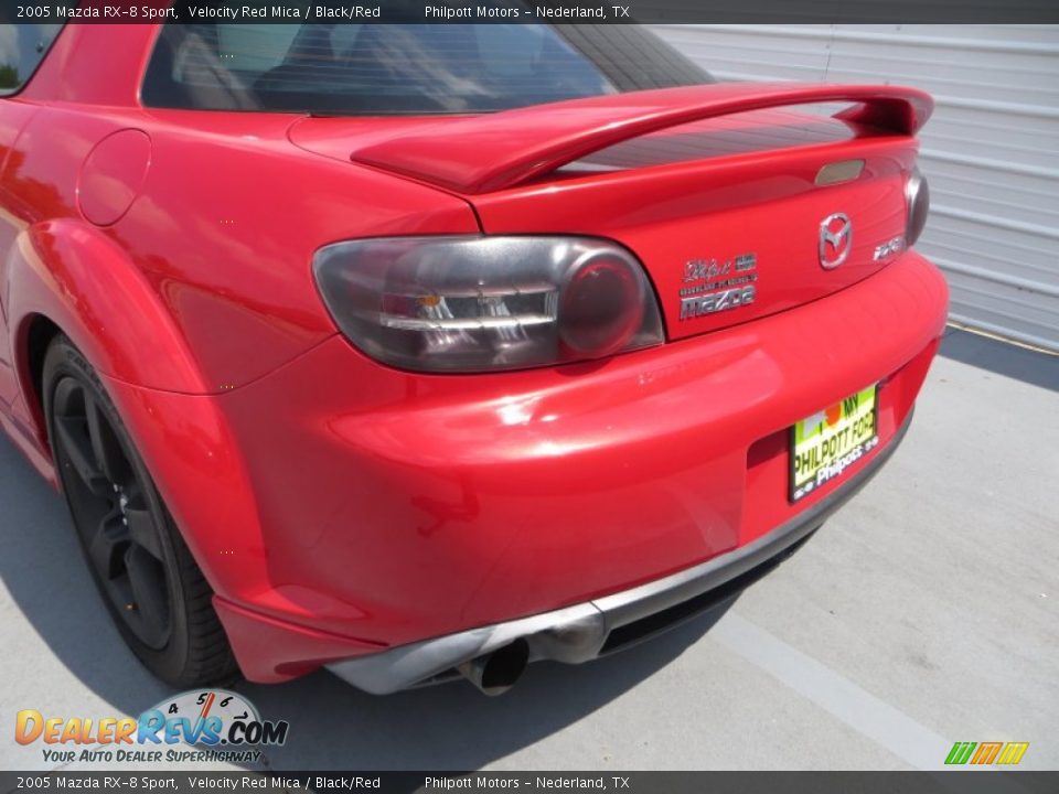 2005 Mazda RX-8 Sport Velocity Red Mica / Black/Red Photo #22