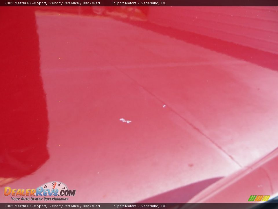 2005 Mazda RX-8 Sport Velocity Red Mica / Black/Red Photo #23