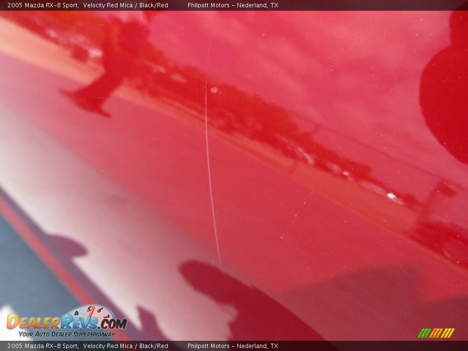 2005 Mazda RX-8 Sport Velocity Red Mica / Black/Red Photo #24