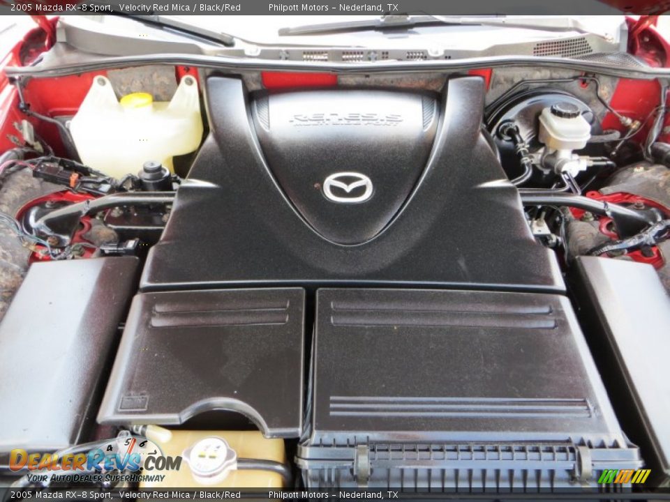 2005 Mazda RX-8 Sport Velocity Red Mica / Black/Red Photo #25