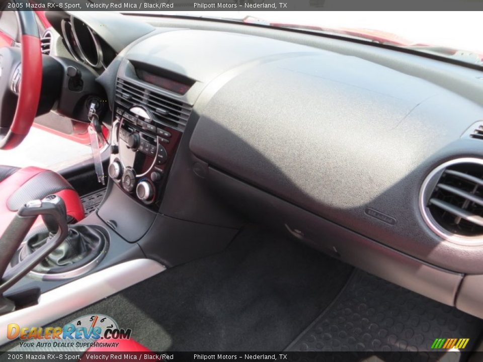 2005 Mazda RX-8 Sport Velocity Red Mica / Black/Red Photo #28