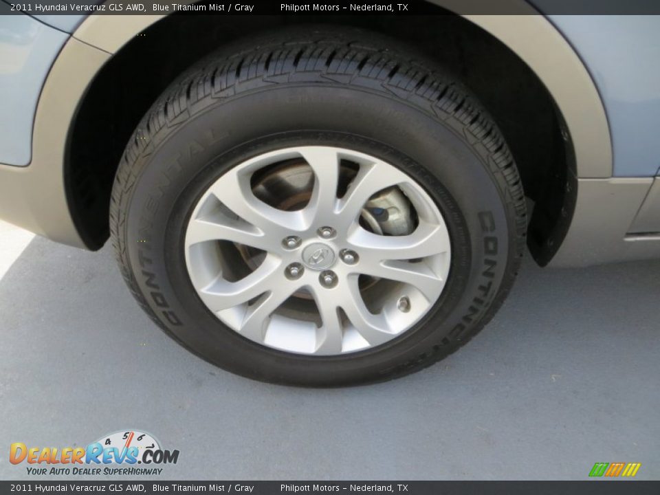 2011 Hyundai Veracruz GLS AWD Wheel Photo #11
