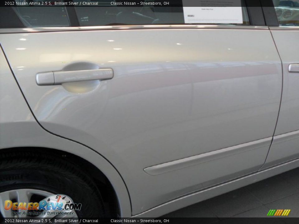 2012 Nissan Altima 2.5 S Brilliant Silver / Charcoal Photo #5