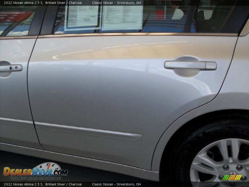 2012 Nissan Altima 2.5 S Brilliant Silver / Charcoal Photo #8