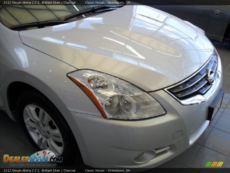 2012 Nissan Altima 2.5 S Brilliant Silver / Charcoal Photo #10