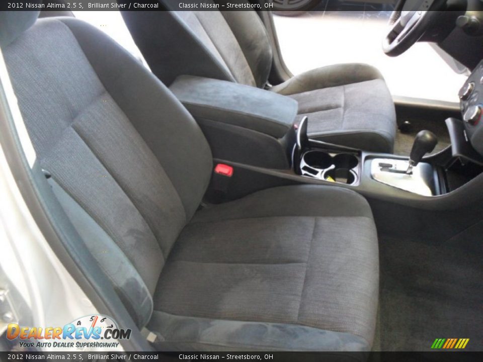 2012 Nissan Altima 2.5 S Brilliant Silver / Charcoal Photo #13