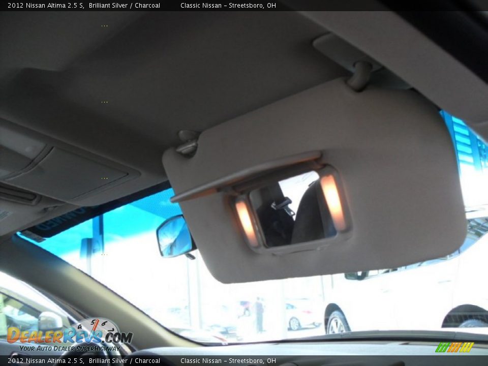 2012 Nissan Altima 2.5 S Brilliant Silver / Charcoal Photo #15