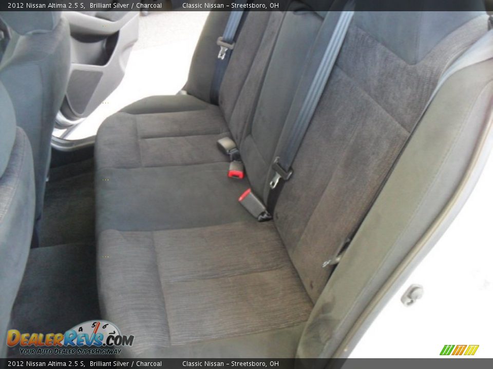 2012 Nissan Altima 2.5 S Brilliant Silver / Charcoal Photo #16