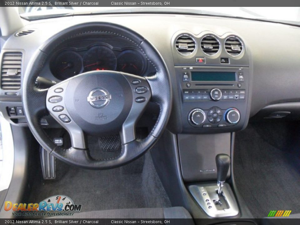 2012 Nissan Altima 2.5 S Brilliant Silver / Charcoal Photo #17