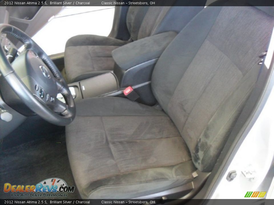 2012 Nissan Altima 2.5 S Brilliant Silver / Charcoal Photo #19