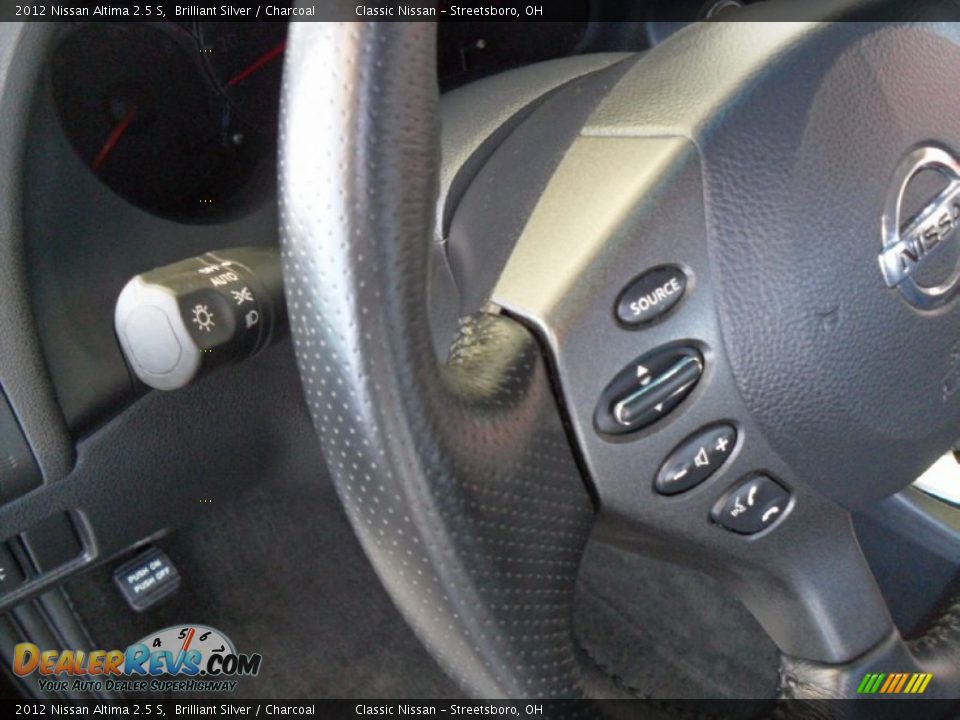 2012 Nissan Altima 2.5 S Brilliant Silver / Charcoal Photo #20