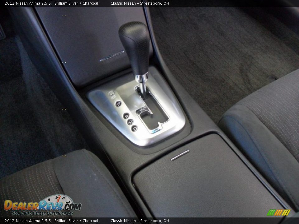2012 Nissan Altima 2.5 S Brilliant Silver / Charcoal Photo #22