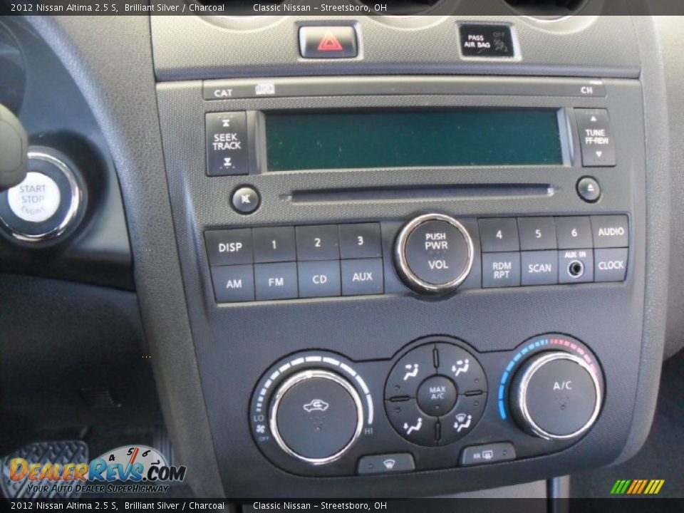 2012 Nissan Altima 2.5 S Brilliant Silver / Charcoal Photo #23