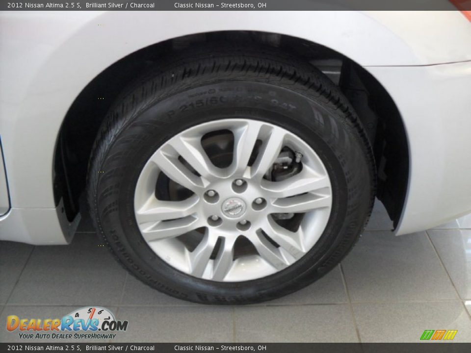 2012 Nissan Altima 2.5 S Brilliant Silver / Charcoal Photo #26