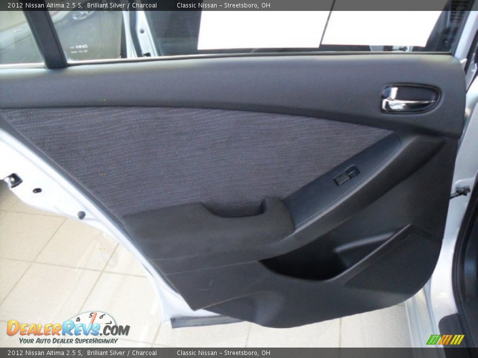 2012 Nissan Altima 2.5 S Brilliant Silver / Charcoal Photo #33