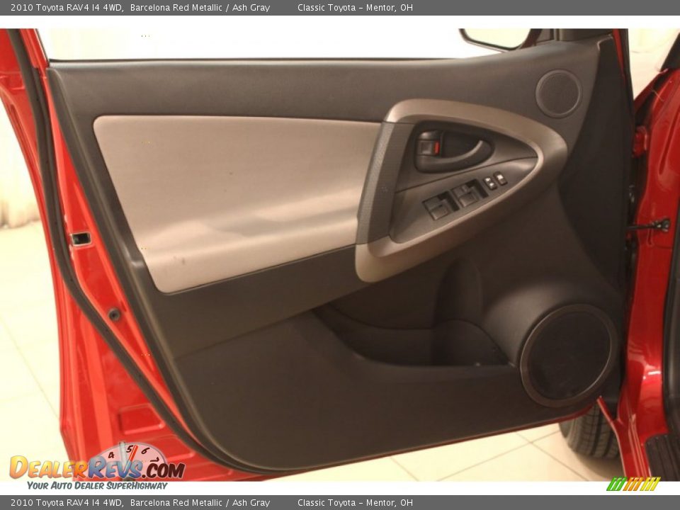 2010 Toyota RAV4 I4 4WD Barcelona Red Metallic / Ash Gray Photo #4