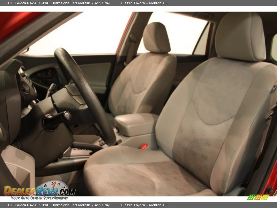 2010 Toyota RAV4 I4 4WD Barcelona Red Metallic / Ash Gray Photo #5