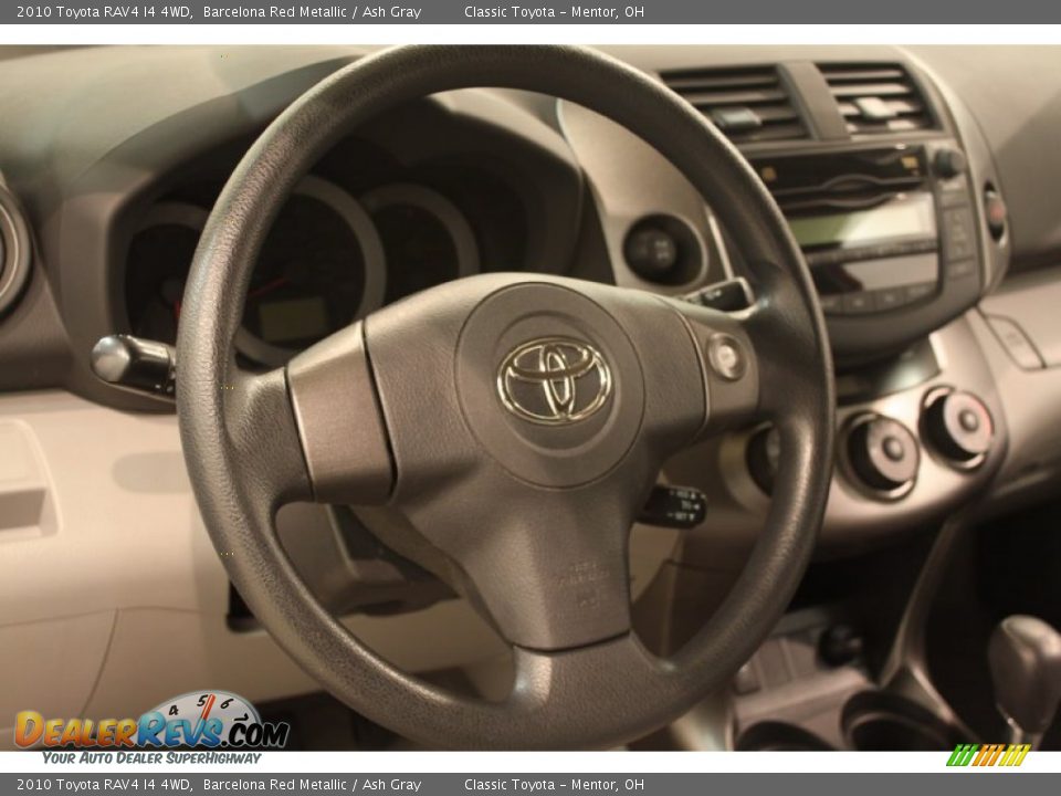 2010 Toyota RAV4 I4 4WD Barcelona Red Metallic / Ash Gray Photo #6
