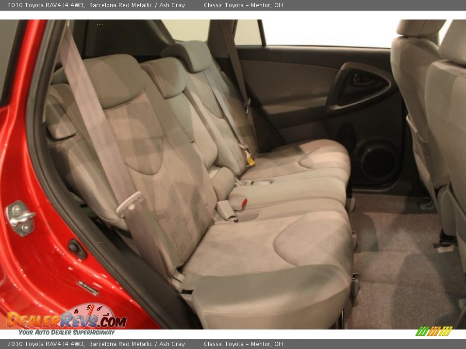 2010 Toyota RAV4 I4 4WD Barcelona Red Metallic / Ash Gray Photo #11