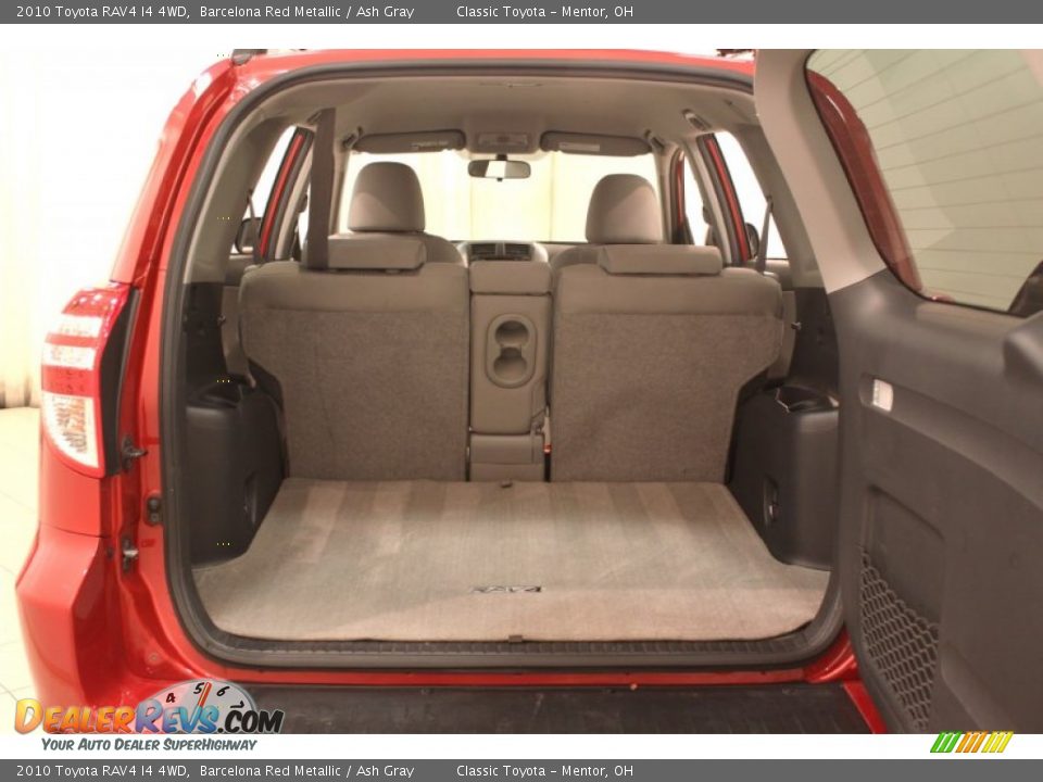 2010 Toyota RAV4 I4 4WD Barcelona Red Metallic / Ash Gray Photo #13